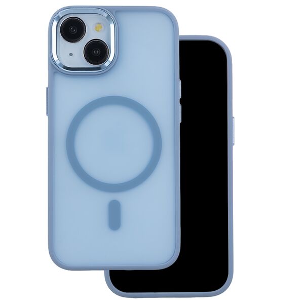 Frozen Mag case for Samsung Galaxy S24 FE light blue 5906961914538