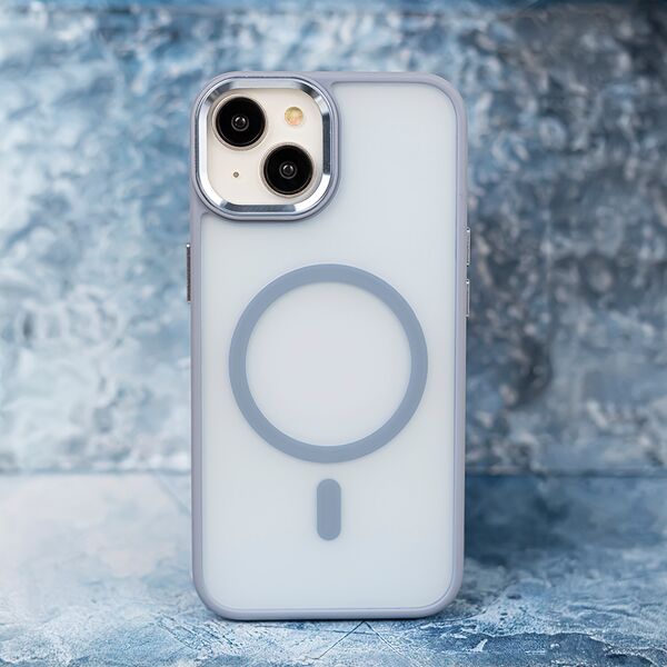 Frozen Mag case for Samsung Galaxy S24 FE light blue 5906961914538