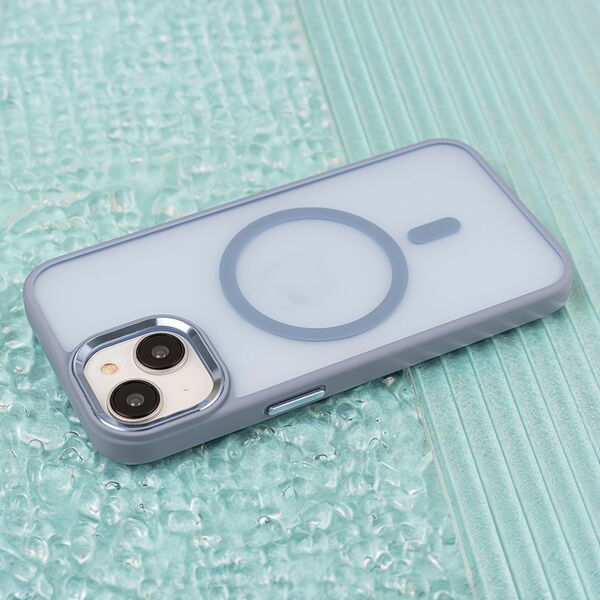 Frozen Mag case for Samsung Galaxy S24 FE light blue 5906961914538