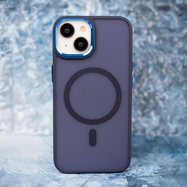 Frozen Mag case for Samsung Galaxy S24 FE navy blue 5906961914446