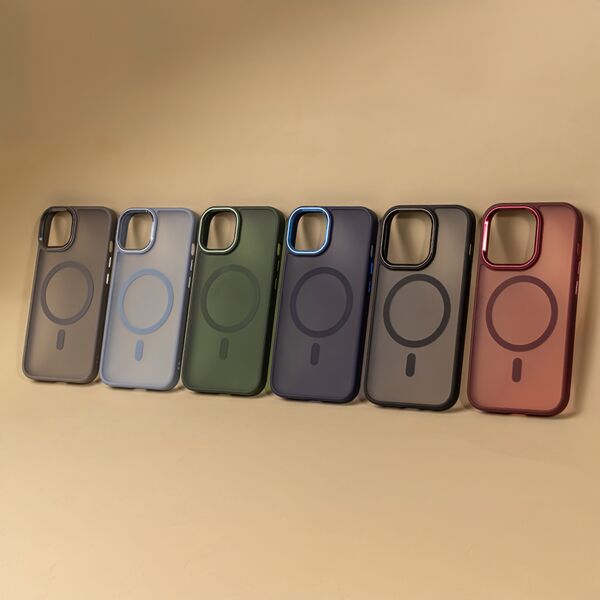 Frozen Mag case for Samsung Galaxy S24 FE navy blue 5906961914446