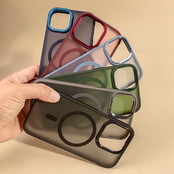 Frozen Mag case for Samsung Galaxy S24 FE red 5906961914354