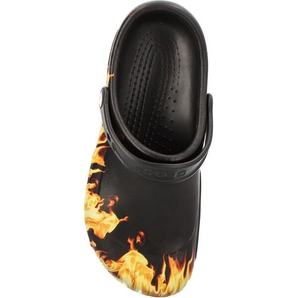 Crocs Klapki męskie Bistro Graphic Clog czarne r. 37/38