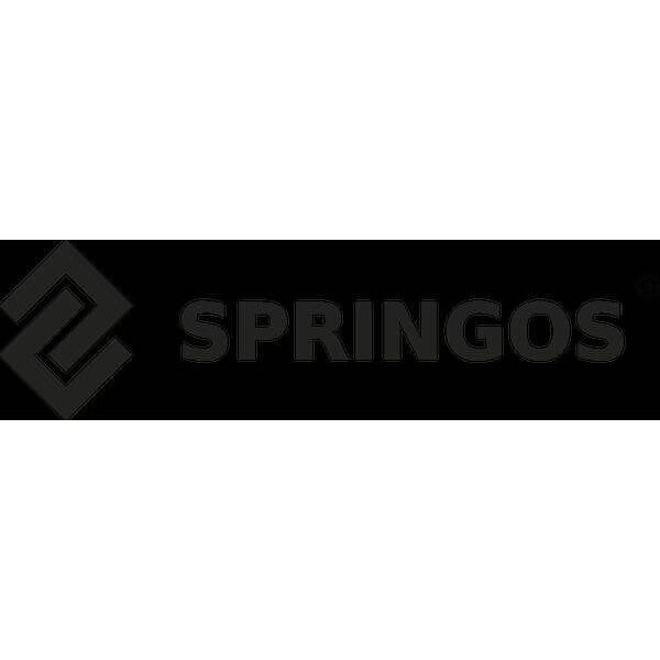Springos Uchwyt na papier toaletowy stalowy wieszak samoprzylepny z półką czarny UNIWERSALNY