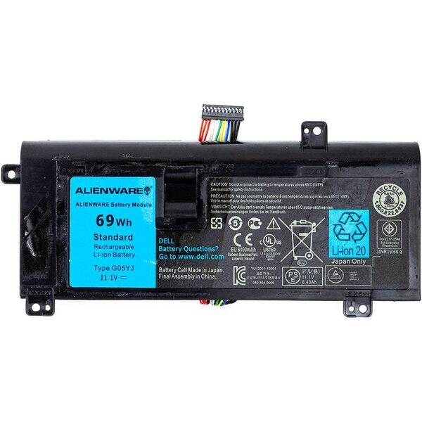 Μπαταρία Dell Computer μπαταρία DELL 8X70T, 6216mAh,