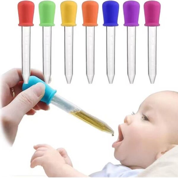 Aptel PIPETA z pompką i podziałką 5ml 12cm mix kolorów DA146