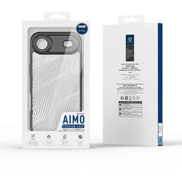 Etui Dux Ducis Aimo na iPhone 17 Air – czarne