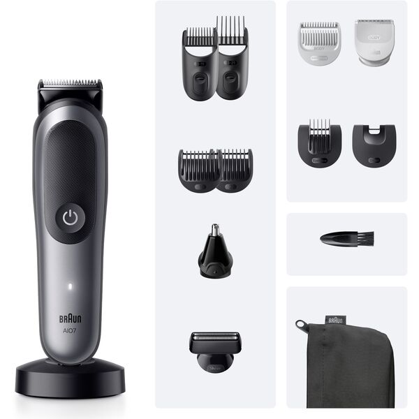 Braun 80789908 maszynka do włosów Ciemny Szary 21 Litowo-jonowa (Li-Ion)