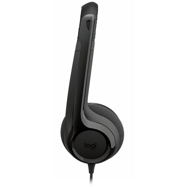 Logitech H390 USB Zestaw słuchawkowy Przewodowa Opaska na głowę Połączenia/muzyka USB Typu-A Czarny