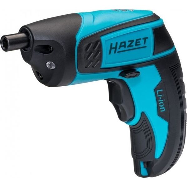 Hazet Hazet mini cordless screwdriver 9230B-1, 1/4 bits, including holster (blue/black, 7 pieces)