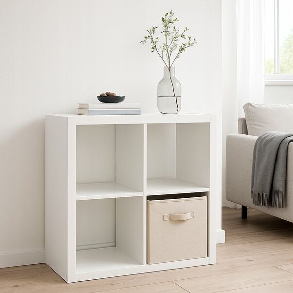 Υφασμάτινο δοχείο αποθήκευσης TIDY, με λαβή, 31 x 31 x 31 cm