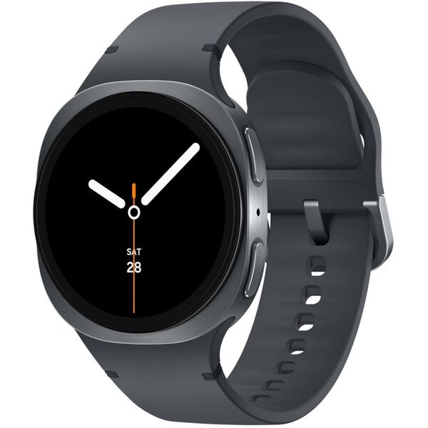 Samsung Galaxy Watch 8 3,3 cm (1.3") AMOLED 40 mm Cyfrowy 438 x 438 px Ekran dotykowy Grafitowy Wi-Fi GPS