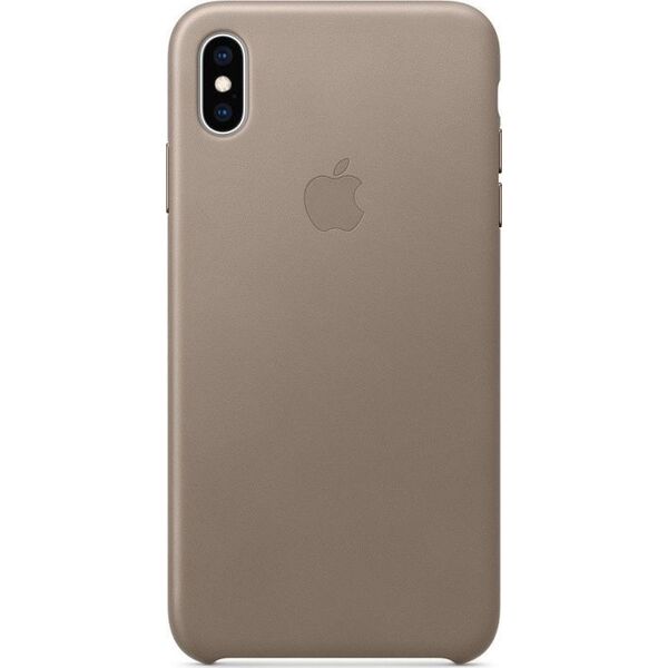 Apple Etui skórzane iPhone XS Max - jasnobeżowe-MRWR2ZM/A