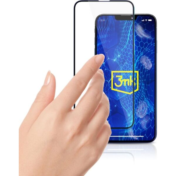 3MK 3mk HardGlass Max - Szkło hartowane do Samsung Galaxy A55 5G (Czarny)