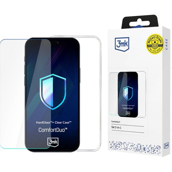 Zestaw 3MK ComfortDuo Clear do Samsung  Galaxy S25