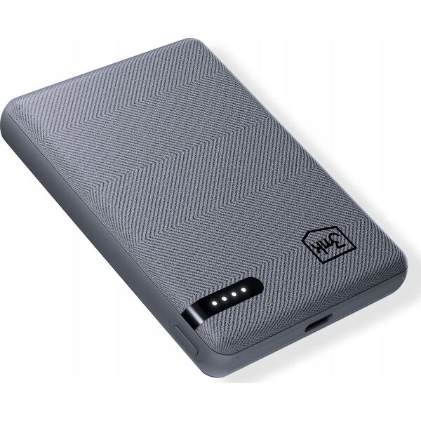 Powerbank 3MK Pocket Powerbank 5000mAh 12W USB-C gray/gray