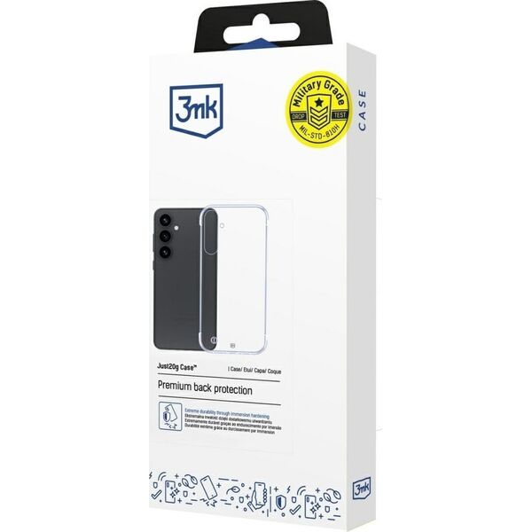 3MK Etui Just20g Clear Case do Samsung Galaxy S25