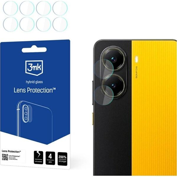 Ochrona na obiektyw aparatu 3MK Lens  Protection do POCO X7 Pro