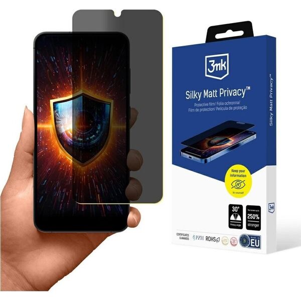 Folia prywatyzująca 3MK Silky Matt  Privacy do Samsung Galaxy S25+