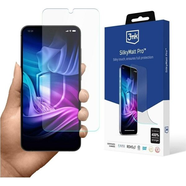 Matowa folia ochronna 3MK Silky Matt Pro  do Samsung Galaxy S25+
