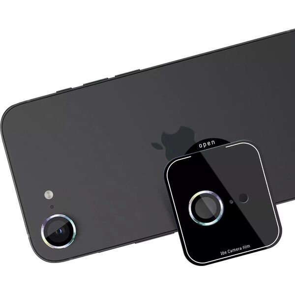 Szkło Hartowane na Obiektyw Aparatu do iPhone 16e 3mk Lens Protection Pro Rainbow