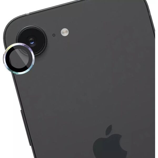 Szkło Hartowane na Obiektyw Aparatu do iPhone 16e 3mk Lens Protection Pro Rainbow