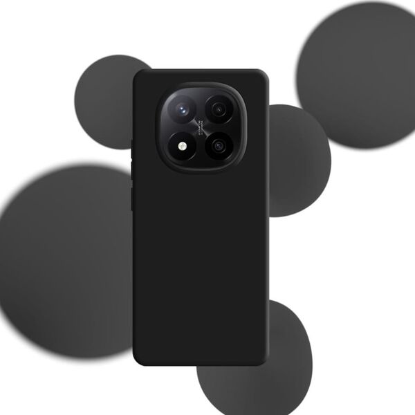 Etui 3MK Silicone Case do Xiaomi Redmi   Note 14 Pro+ czarny