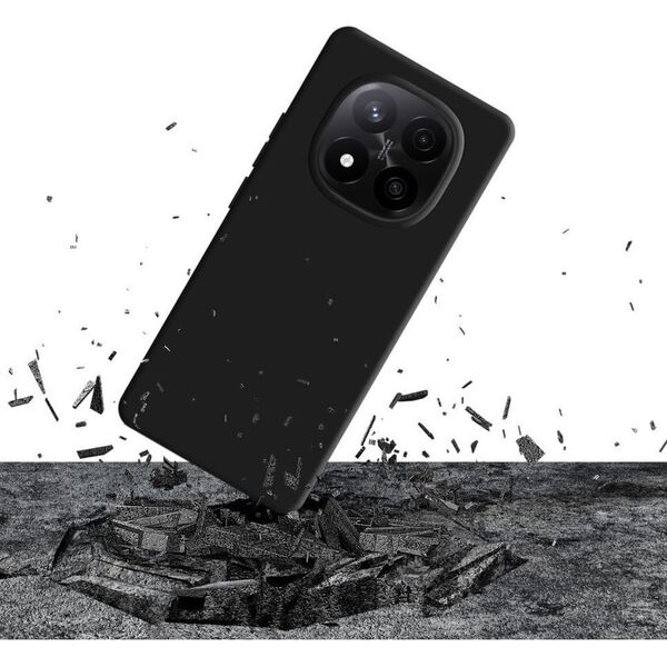 Etui 3MK Silicone Case do Xiaomi Redmi   Note 14 Pro+ czarny