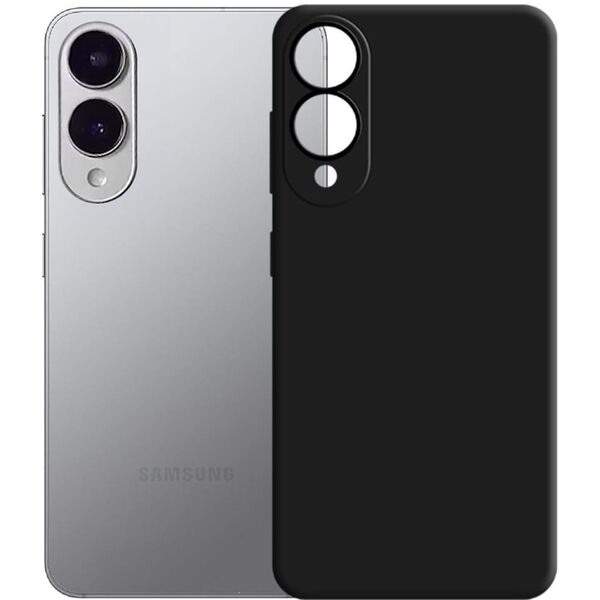 Etui 3MK Silicone Case do Samsung Galaxy S25 Edge czarny