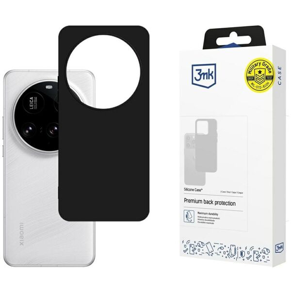 Etui 3MK Silicone Case do Xiaomi 15      Ultra czarny