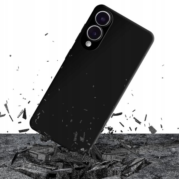 Etui 3MK HARDY Silicone MagCase do       Samsung Galaxy S25 Edge czarny