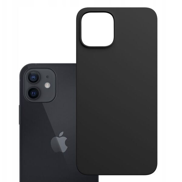 Etui 3MK Hardy MagSilicone do Apple      iPhone 12 czarny