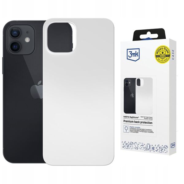 Etui 3MK Hardy MagSilicone do Apple      iPhone 12 biały