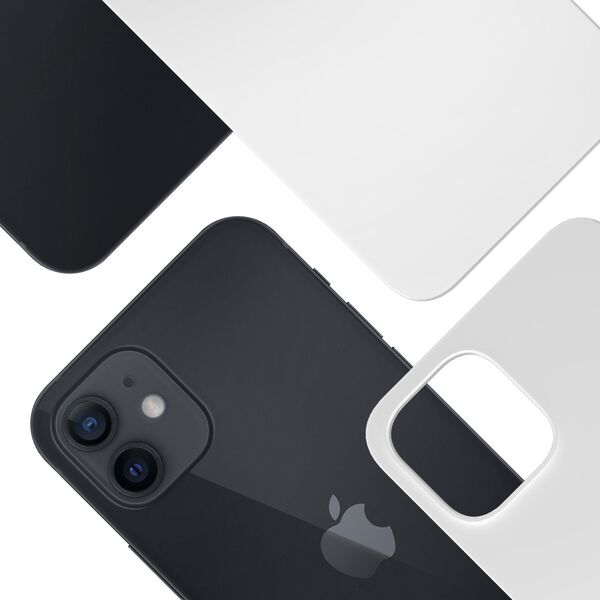 Etui 3MK Hardy MagSilicone do Apple      iPhone 12 biały