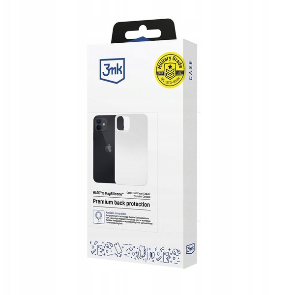 Etui 3MK Hardy MagSilicone do Apple      iPhone 12 biały
