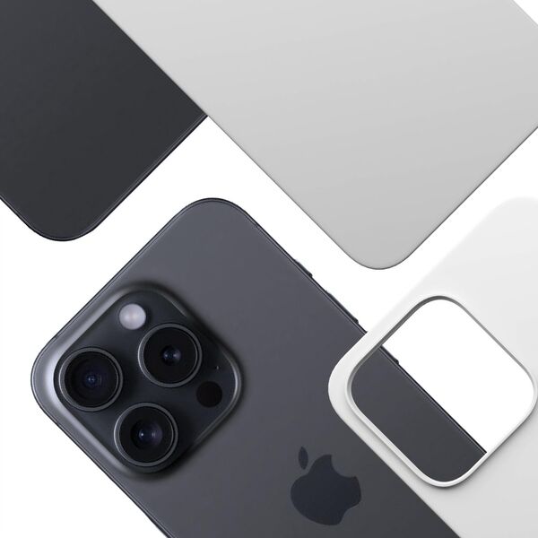 Etui 3MK Hardy MagSilicone do Apple      iPhone 16 Pro biały