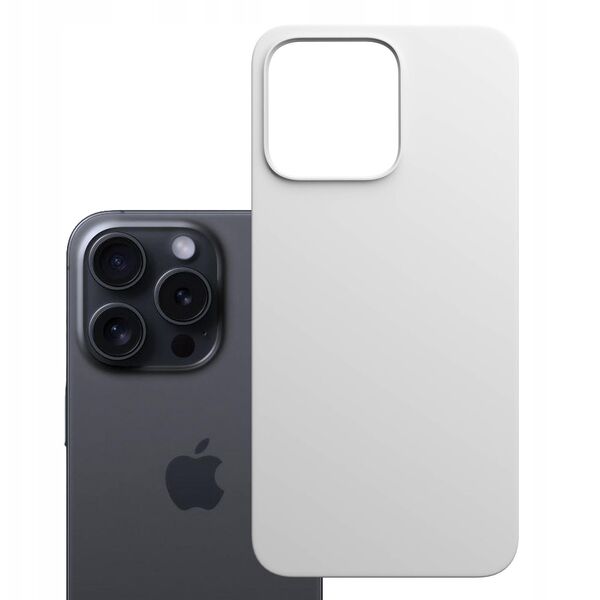 Etui 3MK Hardy MagSilicone do Apple      iPhone 16 Pro Max biały