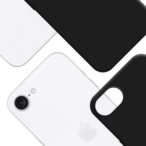 Etui 3MK Hardy MagSilicone do Apple      iPhone 16e czarny