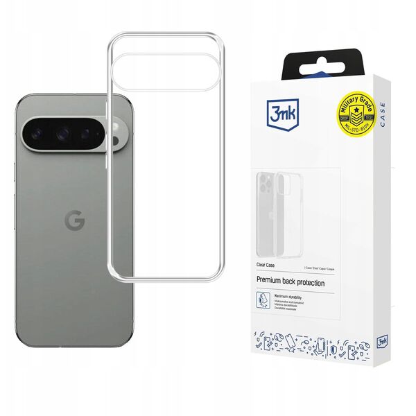 Google Pixel 10/Google Pixel 10 Pro - 3mk Clear Case