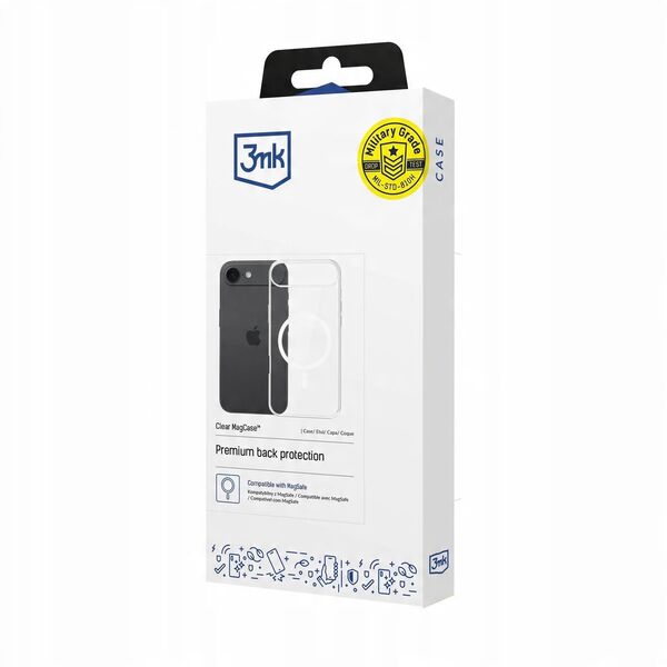 Apple iPhone 17 Air - 3mk Clear MagCase