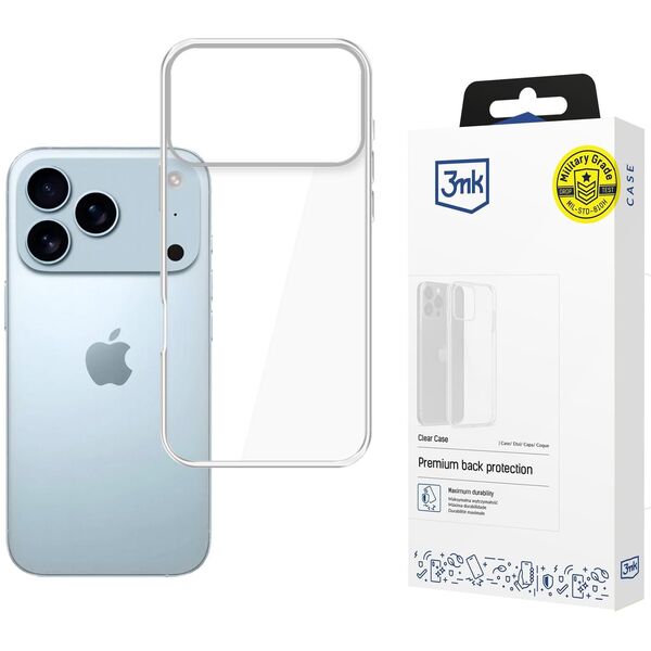 3mk Clear Case pro Apple iPhone 17 Pro Max