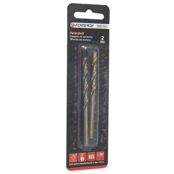 Τρυπάνι Forsage Τρυπάνι για μέταλλα 5.2mm HSS+Co(2τμχ)