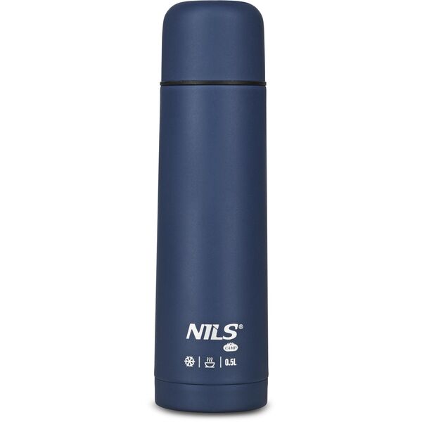 NC3803 TERMOS TURYSTYCZNY 500 ML NIEBIESKI NILS CAMP