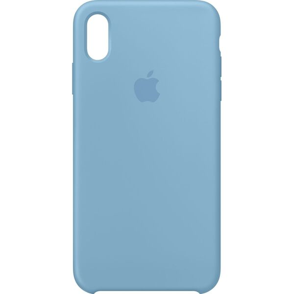 Apple Etui silikonowe do iPhone XS Max - chabrowe