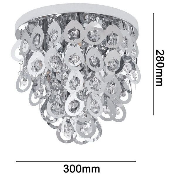 Lampa sufitowa Domoletti CEILING LAMP OCEAN 19052M 5X25W G9