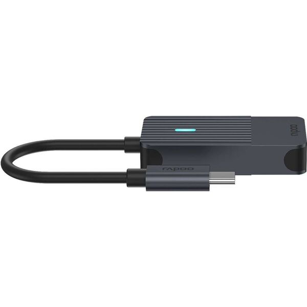 Adapter USB Rapoo UCA-1004 USB-C - HDMI Szary  (002176850000)