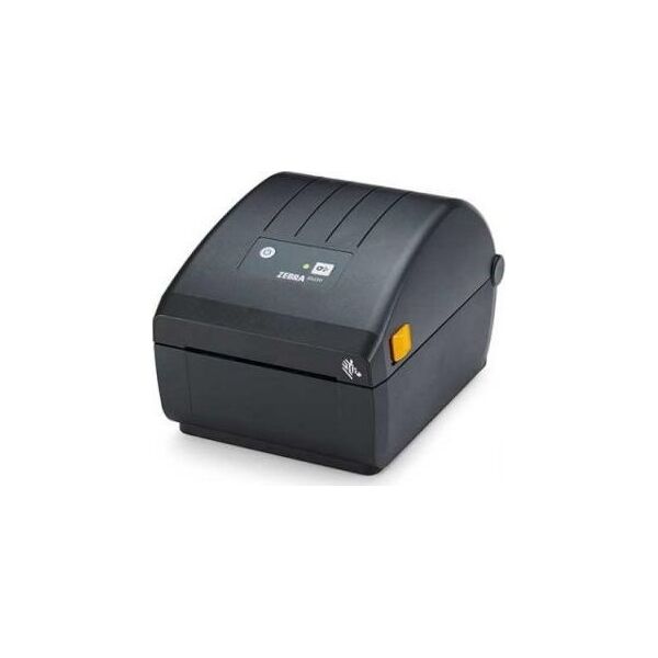 zebra Thermal Transfer Printer (74/300M) ZD230| Standard EZPL, 203 dpi, (wersja europejska) and UK Power Cords, USB, Ethernet, Dispenser (Peeler)