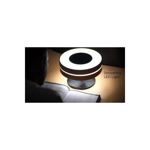 Promate Mirth 3σε1 / Νυχτερινό Φωτιστικό / Ηχείο Bluetooth 10W / Ασύρματη φόρτιση Qi / Ρολόι LED