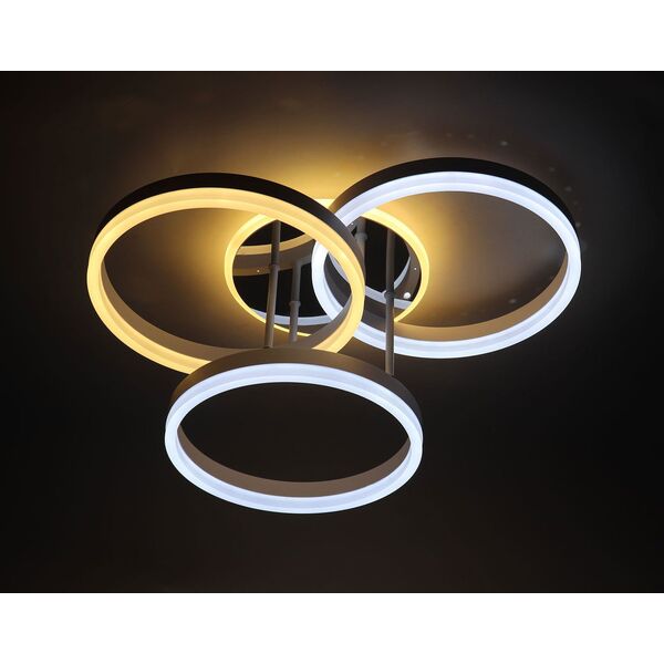 Φωτιστικό οροφής LED BALTIK GAISMA, 118 W, 2700 - 6400 K, 4720 - 9440 lm, O58 x 18.5 cm, με τηλεχειριστήριο