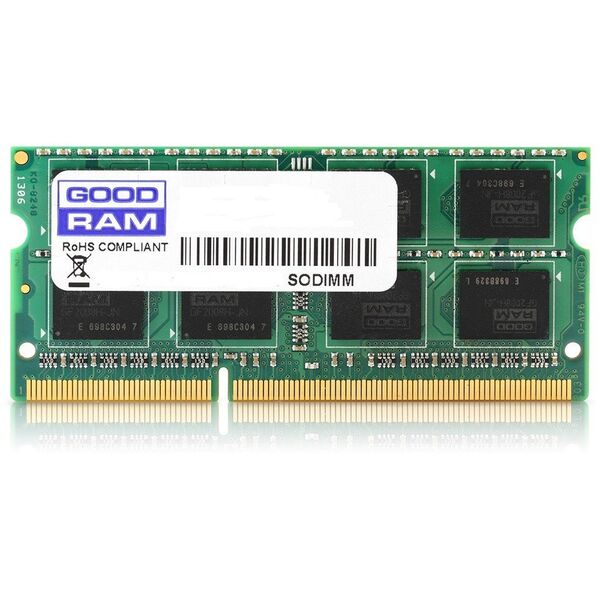 Pamięć GoodRam W-DPL1333S8G (DDR3 SO-DIMM| 1 x 8 GB| 1333 MHz)